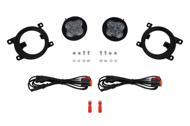 Toyota RAV4 Fog Light Kit - Diode Dynamics - SS3 LED Foxbeam - Selectable white and yellow - `13-`15